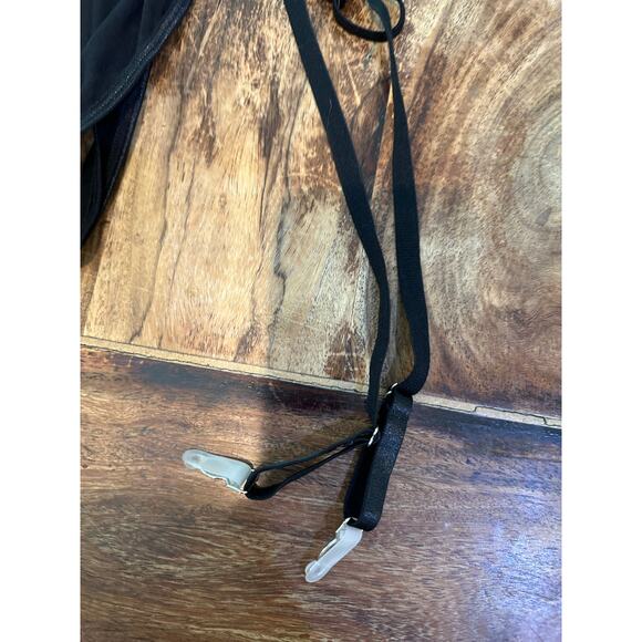 NWT Gossard Women's Black Feeling Butterflies Mesh Bodysuit Size 32C - Picture 10 of 14